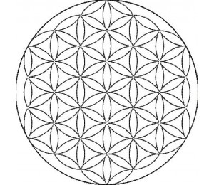 Stickdatei - Blume des Lebens